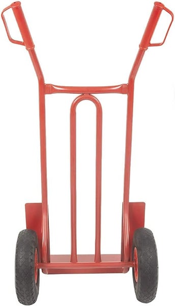 Sackkarre Trestles S01 Stahl | Transportkarre mit PU-Rädern & 250 kg Tragkraft | Rot | Profi-Qualität Made in EU