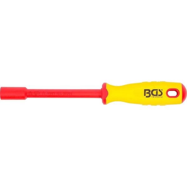 BGS VDE-Steckschlüssel-Schraubendreher Sechskant SW 9 mm Klingenlänge 125 mm - 71089