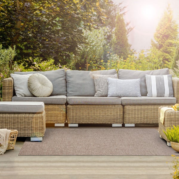 FLOORDIREKT Outdoor-Teppich Design - Trani - Rollenware - 60 x 400 cm