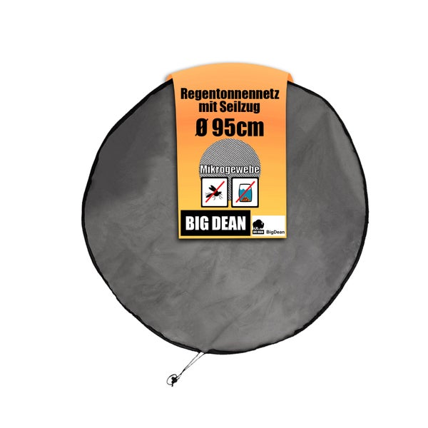 Regentonnennetz mit Seilzug und einem Durchmesser von 95 Zentimeter
