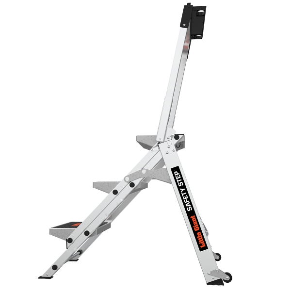 Little Giant Safety Step Trittleiter aus Aluminium mit drei Stufen