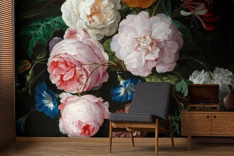 Nicky Flowers - Fototapete - 280x300 cm