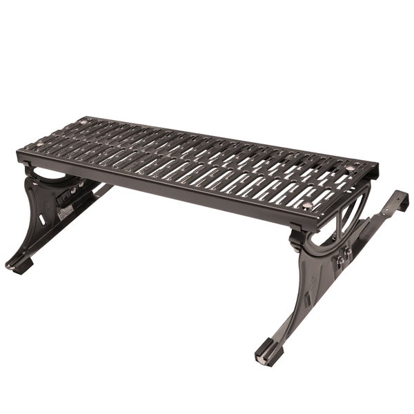 Klapptritt aus Metall für sicheren Stand