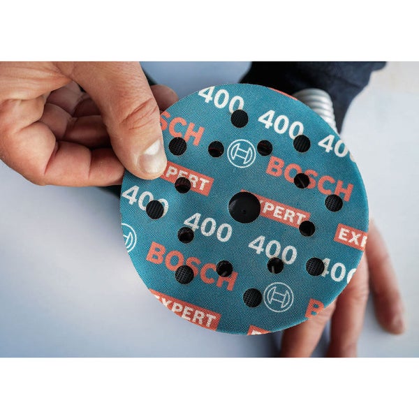 Bosch Schleifpapier Expert für Exzenterschleifer, Körnung 400