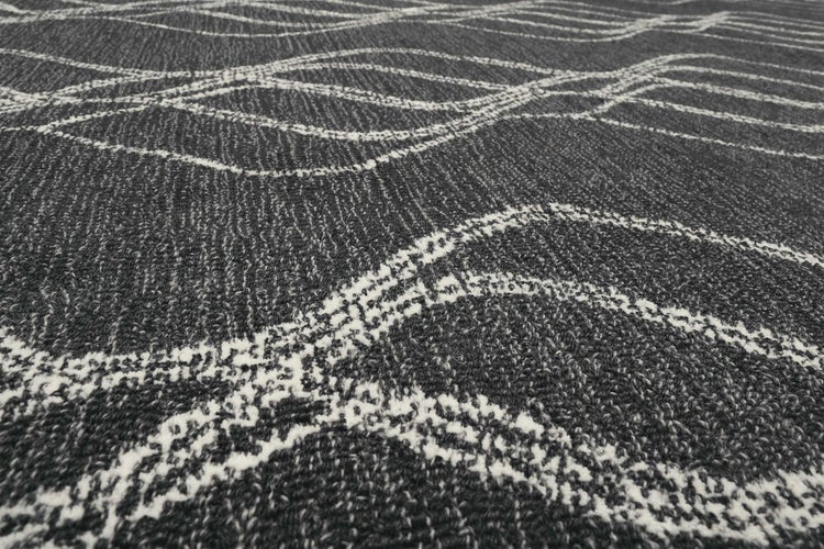Teppich Anthrazit aus Naturfasern Hendrik WECONhome 140x200 cm