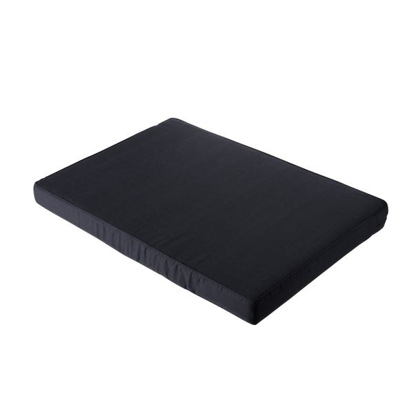 Lounge Sitzkissen Basic schwarz - ca. 120x80 cm