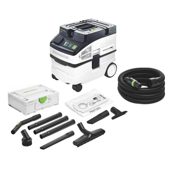 Festool CT 15 E CLEANTEC Absaugmobil 15 l ( 577410 ) + Festool RS-ST D 27/36-Plus ( 577257 ) Standart Reinigungsset