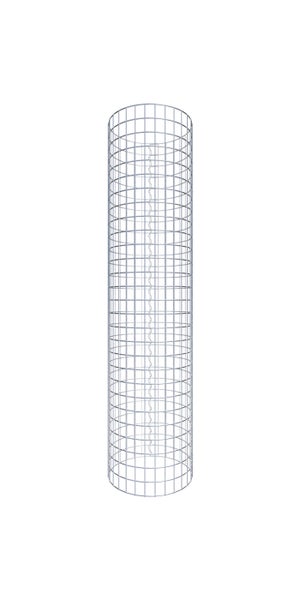 Gabionensäule Durchmesser 47 cm MW 5 x 5 cm rund - Höhe: 140 cm
