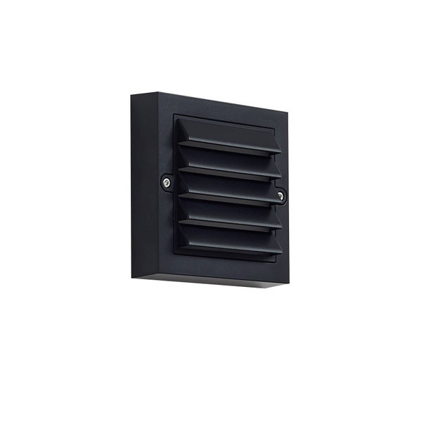 Lindby 2er Set LED Wandleuchte außen Muro (Modern) in Schwarz (1 flammig, ) - Außenwandleuchten Wandlampe Led Außenlampe Outdoor für Außenwand/Hauswand Haus Terrasse