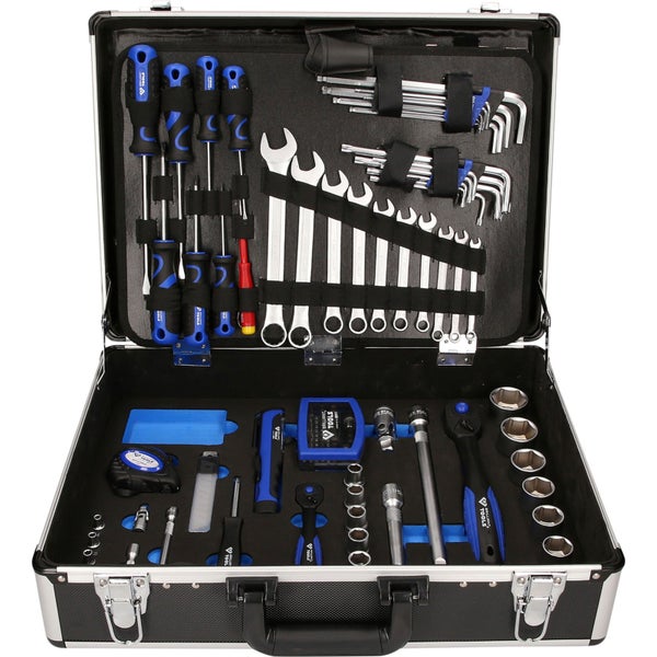 BRILLIANT TOOLS 1/4 + 1/2 Universal-Werkzeug-Satz 143tlg. - BT024143