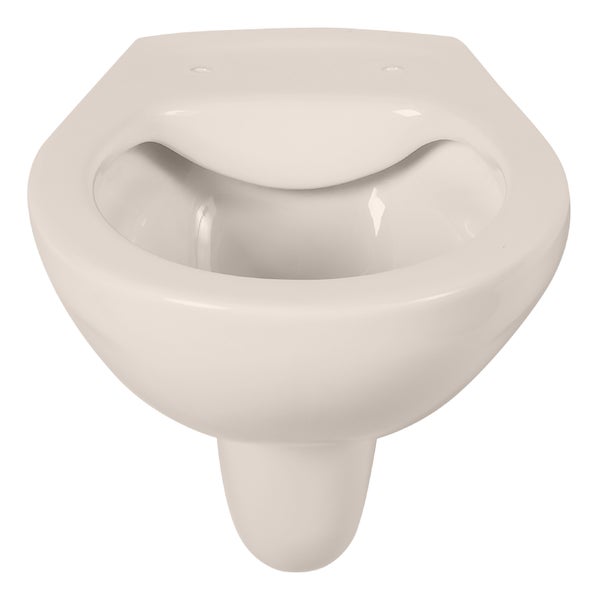 Wandhänge-WC aus Sanitärkeramik in schlichter Form zur Wandmontage