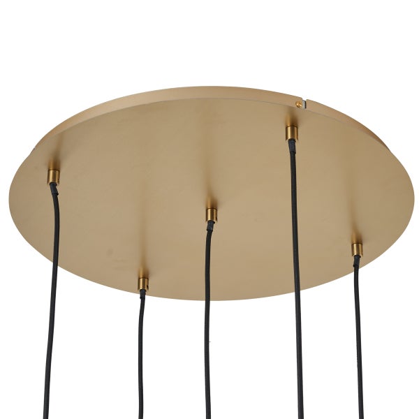 Deckenhalterung mit Kabeln für Pendelleuchte