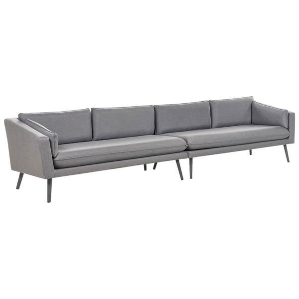 Gartensofa 4-Sitzer LORETELLO Grau