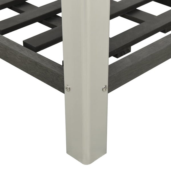 Gitterbox aus Metall mit Griffen