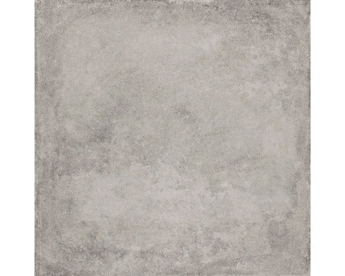 Graue Bodenfliese aus Feinsteinzeug