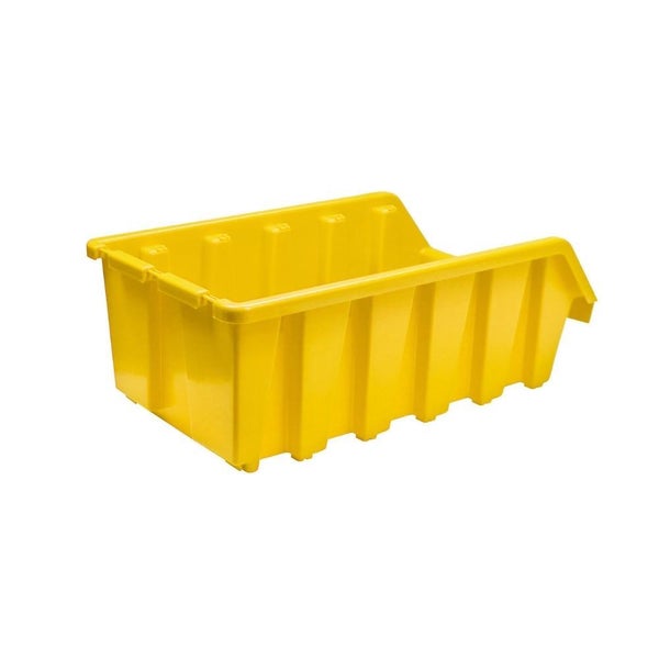 PROREGAL SuperSparSet 5x Sichtlagerbox 5 HxBxT 18,7 x 33,3 x 50 cm Polypropylen Gelb