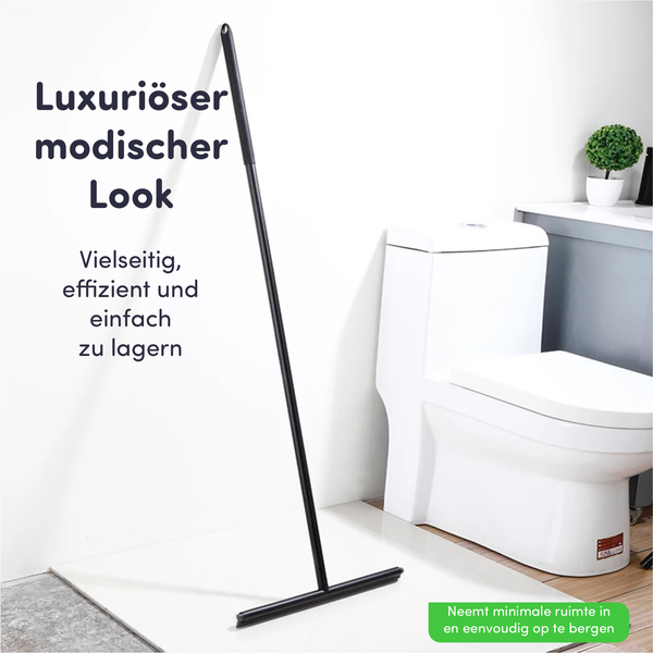 EAVY Wasserabzieher Edelstahl Schwarz 135 cm