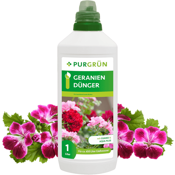 Purgrün Geraniendünger 1 Liter