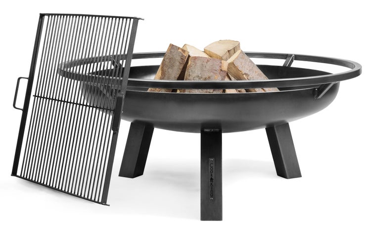 SPAR - SET Feuerschale „PORTO“ 60 cm inkl. Grillrost und Funkenfang