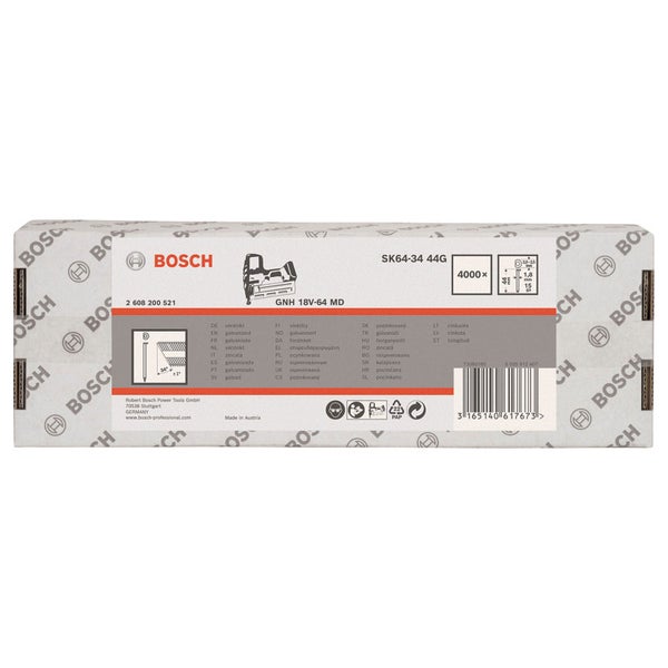 Magazinierte Nägel für Nagelgeräte