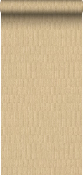 Sanders und Sanders Tapete Uni Dunkelgelb - 53 cm x 10 m - 640379