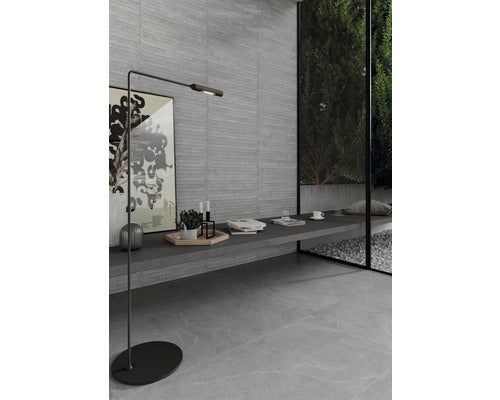 Feinsteinzeug Wand- und Bodenfliese Lavik Grey 32X62,5cm
