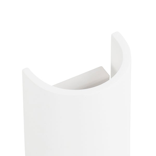 Detailansicht einer Waschtischsäule