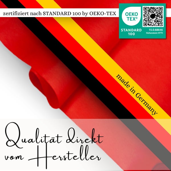 Deutschland-Tischdecke, abwaschbar, 1,50m x 3m, STANDARD 100 by OEKO-TEX® Klasse I