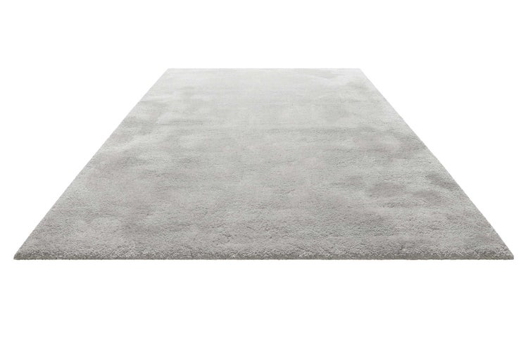 Teppich Hellgrau Hochflor Pisa Homie Living 120x170 cm