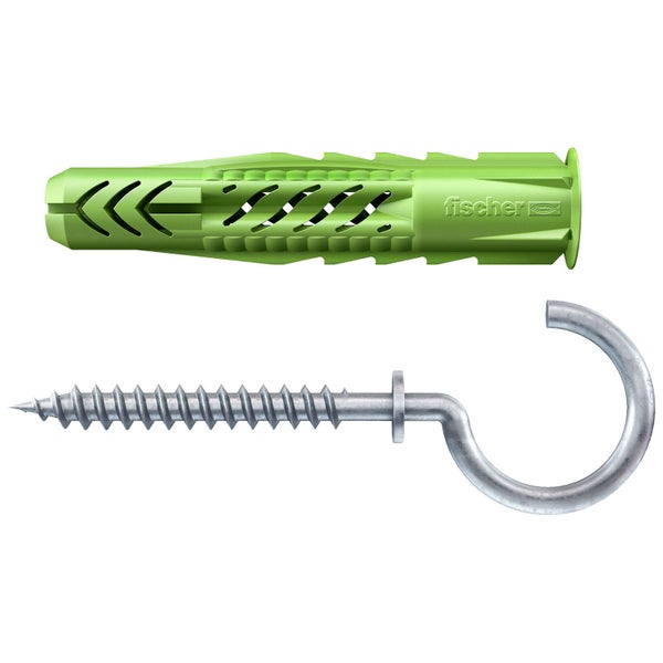 Fischer Dübel mit Schraubhaken
