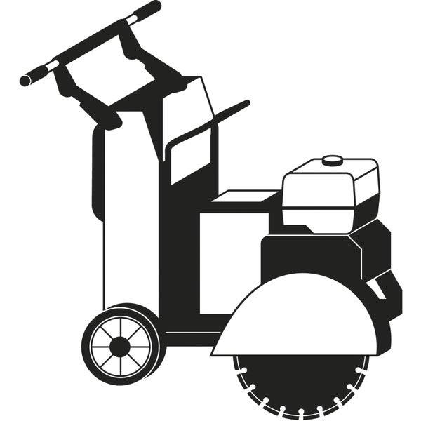 Betonschneider zum Schneiden von Betonoberflächen