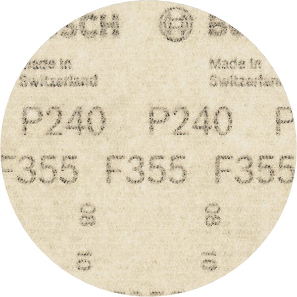 Bosch Schleifscheibe auf Verpackung