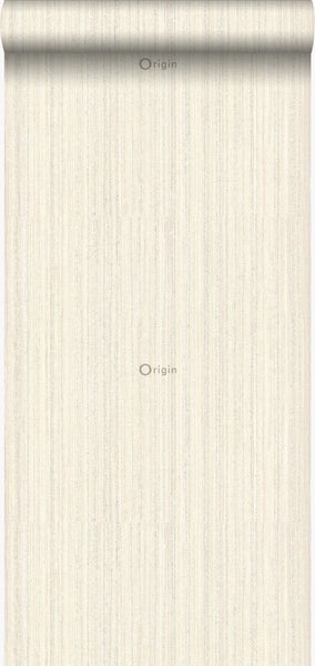 Origin Wallcoverings Tapete Textur Crême-Weiß - 70 cm x 10.05 m - 306733