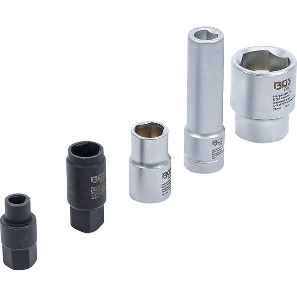 Verschiedene Steckschlüssel der Marke BGS