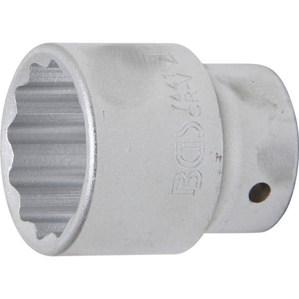 BGS Steckschlüssel-Einsatz Zwölfkant Antrieb Innenvierkant 20 mm (3/4) SW 41 mm - 7441