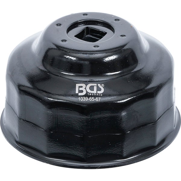 BGS Ölfilterschlüssel 14-kant Ø 65 - 67 mm für Daihatsu / Fiat / Nissan / Toyota - 1039-65-67