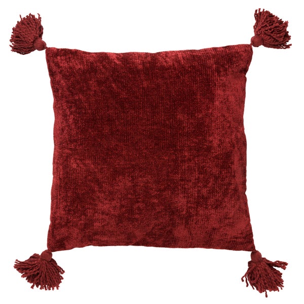 Nino Dekokissen - Unifarben 45x45 cm, Rot