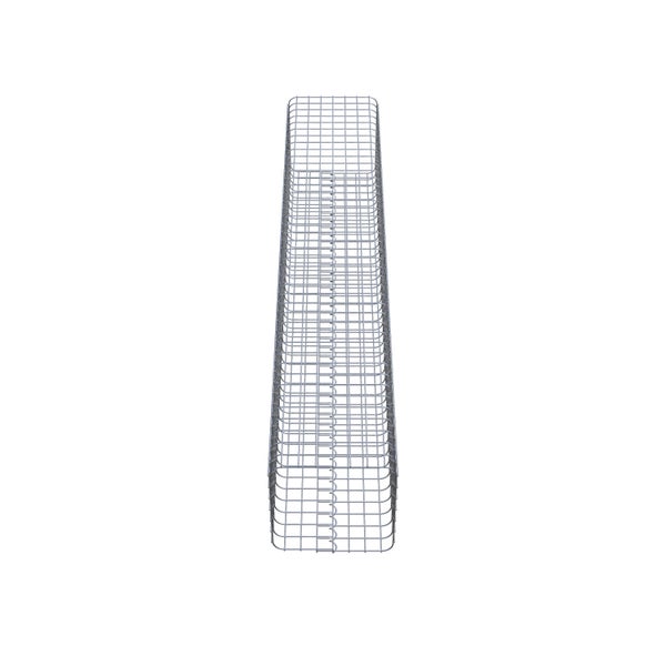 Gabionensäule 42 x 42 cm MW 5 x 5 cm eckig - Höhe: 2,10 m