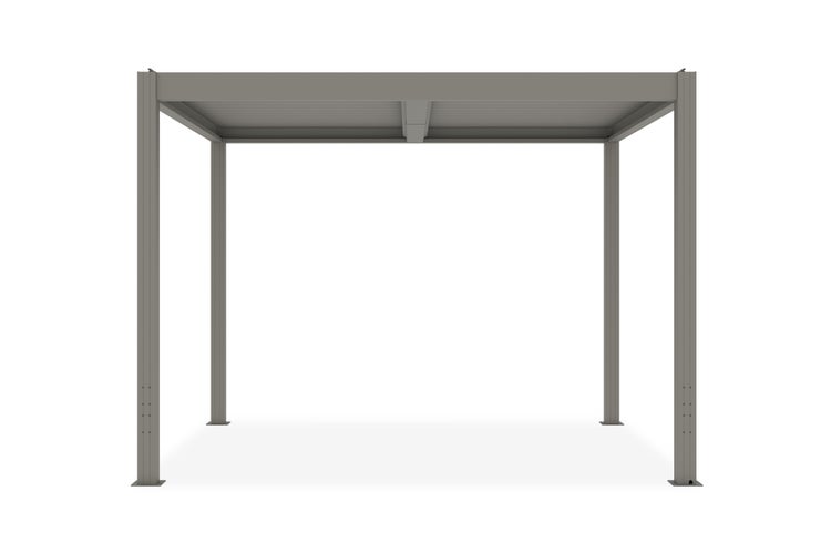 Detailansicht eines Schwerlastregals mit drei Mittelträgern für hohe Stabilität und Fachlast