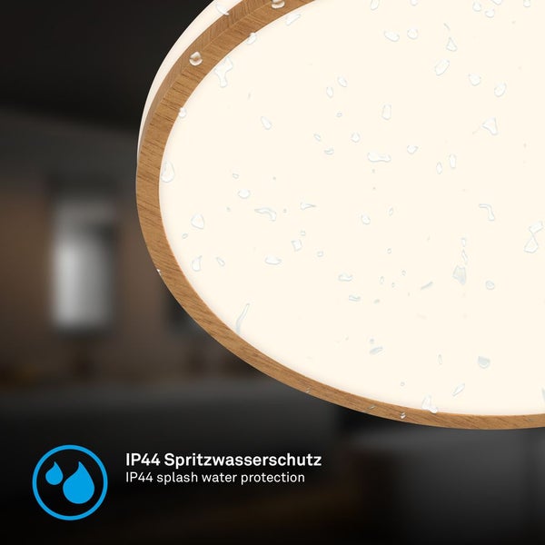 LED Deckenlampe Deckenleuchte Badlampe Spritzwasserschutz Warmweiß Bad