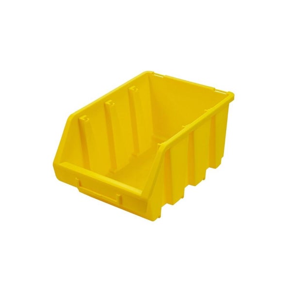 PROREGAL SuperSparSet 40x Sichtlagerbox 3 HxBxT 12,6 x 17 x 24 cm Polypropylen Gelb