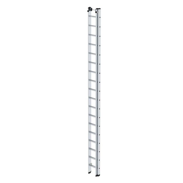 PROREGAL Sprossen-Schiebeleiter 2-Teilig Ohne Traverse 2 x 18 Sprossen