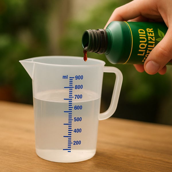 Grow Messbecher 500 ml – Kunststoff Messbecher mit Skala, Dosierhilfe für Flüssigkeiten