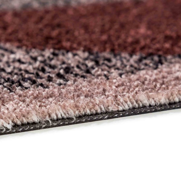 Detailansicht eines Teppichs mit Muster