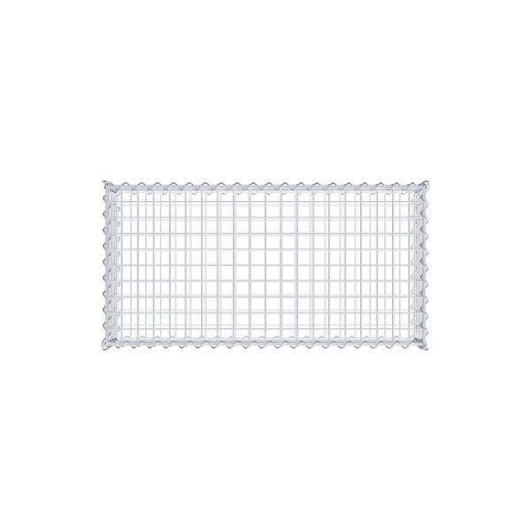 Gabione 100 cm x 20 cm x 50 cm (L x H x T), Maschenweite 5 cm x 5 cm, Spirale
