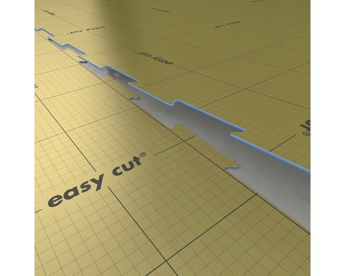 Dämmunterlage mit Schneidhilfe für einfache Zuschnitte