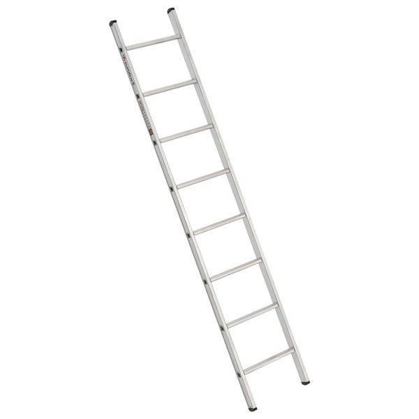 Aluminium-Anlegeleiter mit sieben Stufen