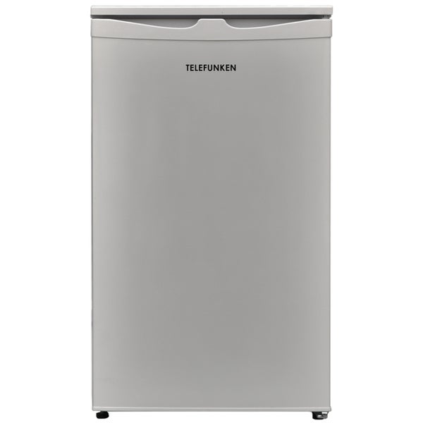 Telefunken Kühlschrank mit 2-Sterne Gefrierfach Freistehend 81 Liter Kühlschrank klein CF-32-152-S silber