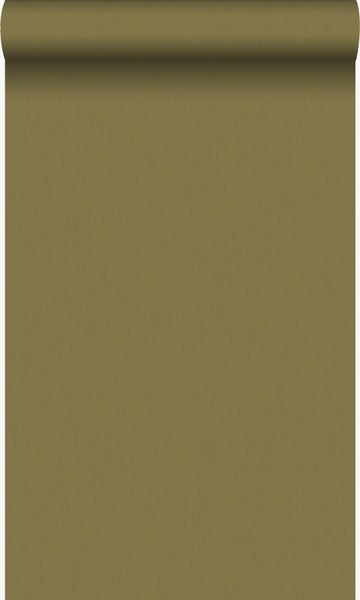 Origin Wallcoverings Tapete Uni Ockergelb - 53 cm x 10.05 m - 346905