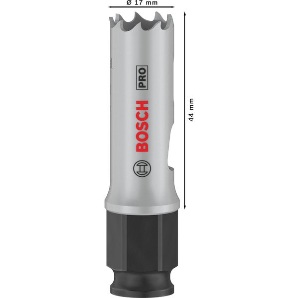 Bosch Pro Multimaterial Lochsäge mit 17 mm Durchmesser im Verpackungskarton